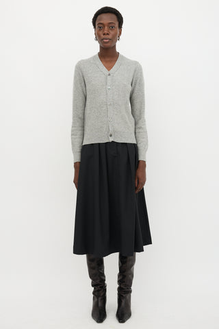 Comme des Garçons Wool Inverted Cardigan