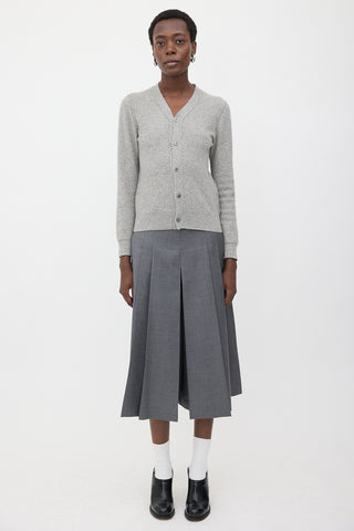 Comme des Garçons Wool Inverted Cardigan