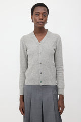 Comme des Garçons Wool Inverted Cardigan