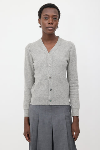 Comme des Garçons Wool Inverted Cardigan