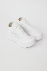 Comme des Garçons X Salomon White Pulsar Platform Sneaker