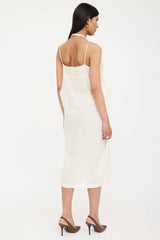 Comme des Garçons Linen Layered Fringe Dress