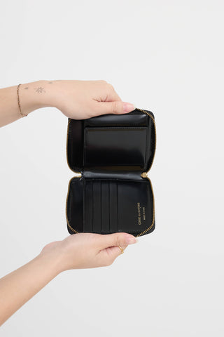 Comme des Garçons Leather Polka Dot Wallet