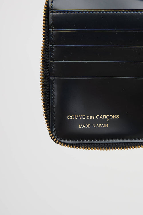 Comme des Garçons Leather Polka Dot Wallet