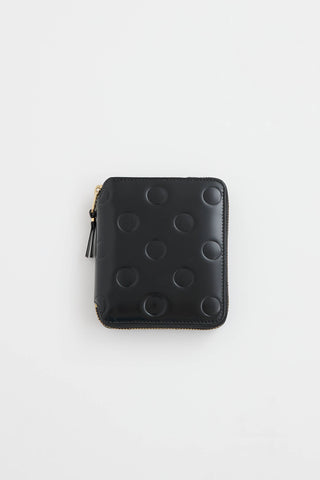Comme des Garçons Leather Polka Dot Wallet
