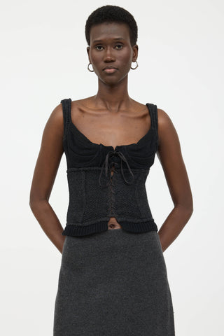 Comme des Garçons Tao 2005 Wool Corset