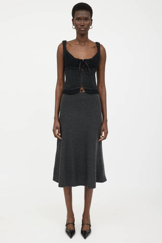 Comme des Garçons Tao 2005 Wool Corset