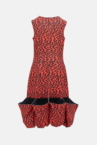  Patterned Pocket Dress