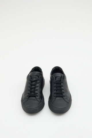 CommonProjects Black Leather Achilles Sneaker