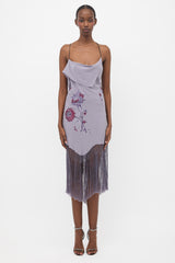 Conner Ives Silk Piano Shawl Dress