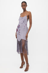 Conner Ives Silk Piano Shawl Dress