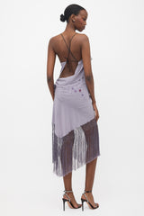 Conner Ives Silk Piano Shawl Dress