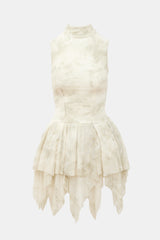 Contessa Mills Handkerchief Hem Bella Dress