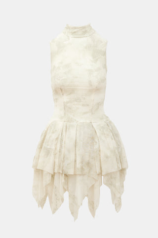 Contessa Mills Handkerchief Hem Bella Dress