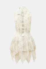 Contessa Mills Handkerchief Hem Bella Dress