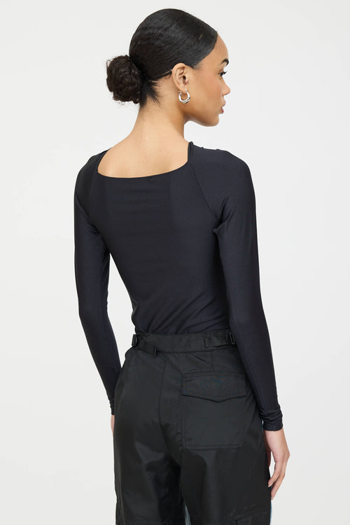 Coperni Knotted Cut Out Bodysuit