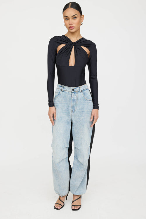 Coperni Knotted Cut Out Bodysuit