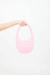 Coperni Pink Satin Swipe Bag