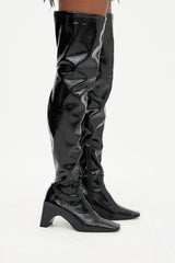 Coperni Vinyl Thigh Boot