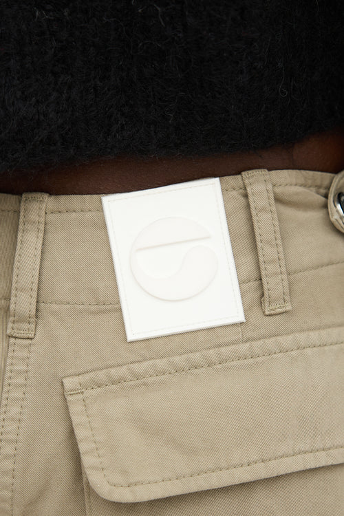 Coperni Wide Leg Cargo Pant