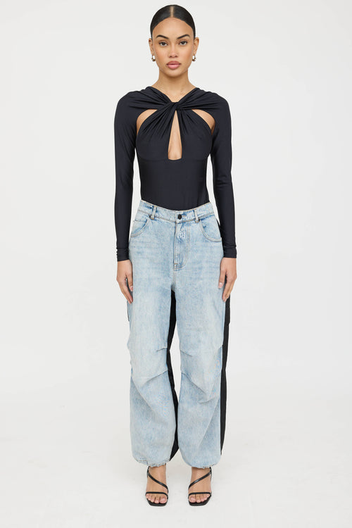 Coperni Knotted Cut Out Bodysuit