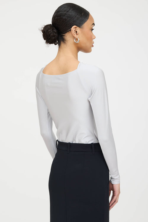 Coperni Knotted Cut Out Bodysuit