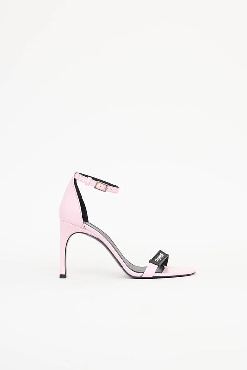 Coperni Skinny Strap Logo Heel