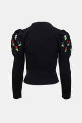 Cormio Wool Embroidered Sweater