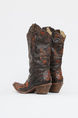 Corral Paneled Leather Western Boot
