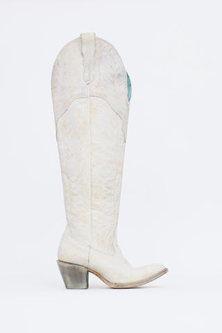 Corral Distressed Tall Western Boot