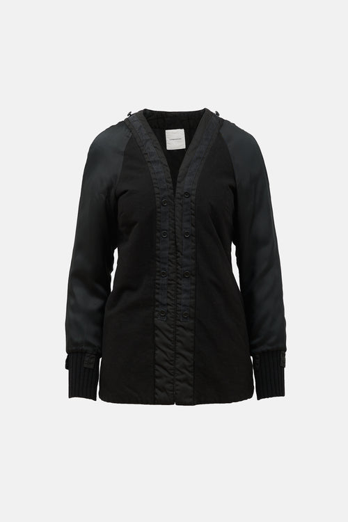 Costume National Nylon 2-in-1 Trench Coat