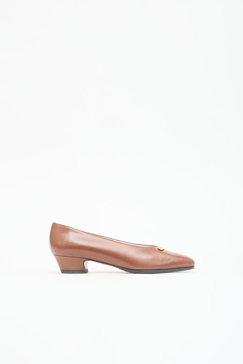 Courrèges 2 Vintage Leather Pump