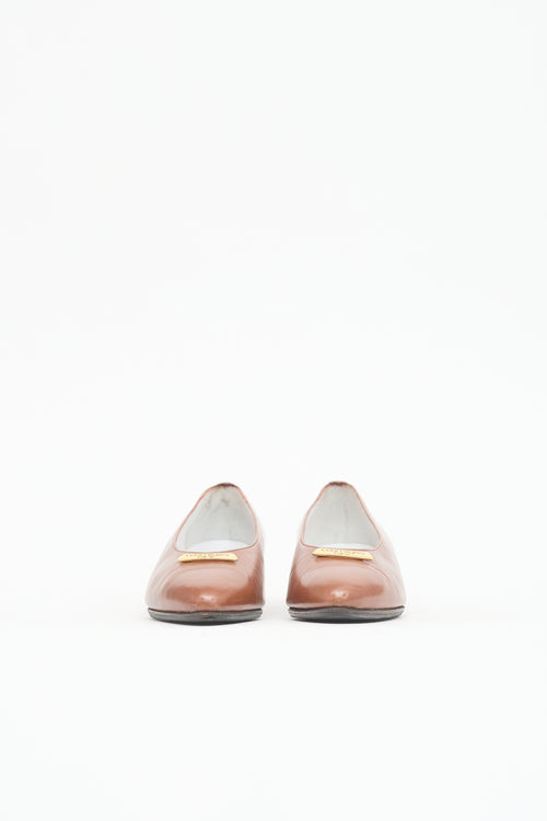 Courrèges 2 Vintage Leather Pump