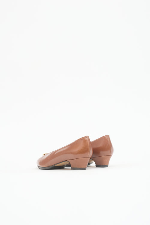 Courrèges 2 Vintage Leather Pump