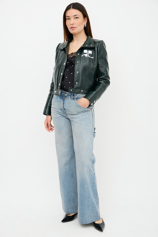 Courrèges Baggy Wide Leg Jeans