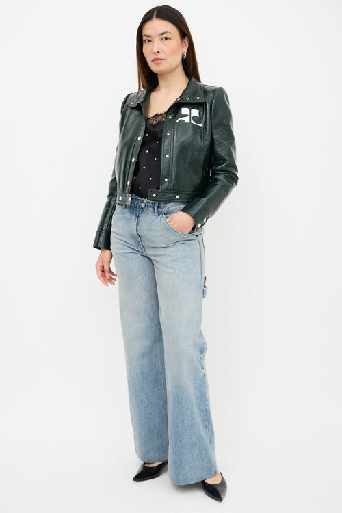 Courrèges Baggy Wide Leg Jeans