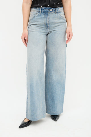 Courrèges Baggy Wide Leg Jeans