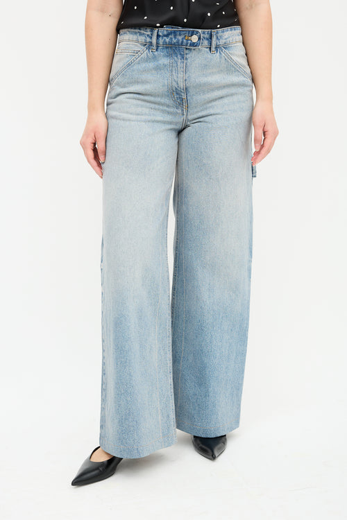 Courrèges Baggy Wide Leg Jeans