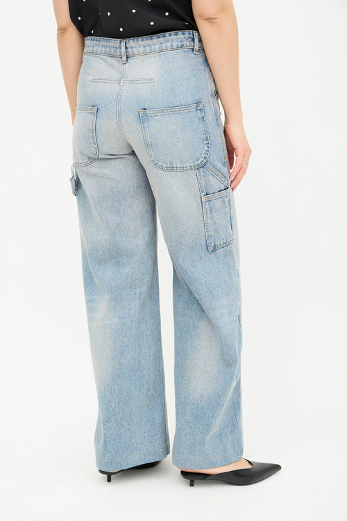 Courrèges Baggy Wide Leg Jeans
