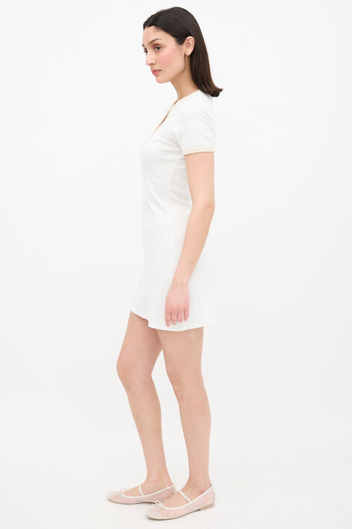Cutout Logo T-Shirt Dress