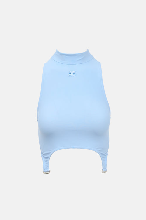 Courrèges Logo Garter Top