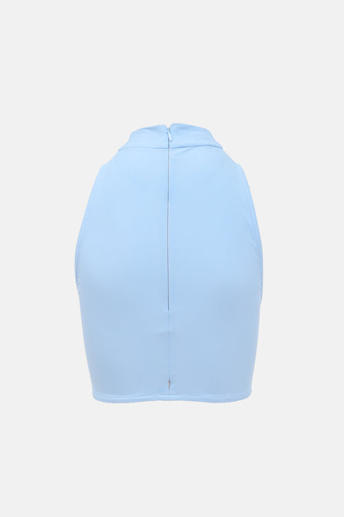 Courrèges Logo Garter Top