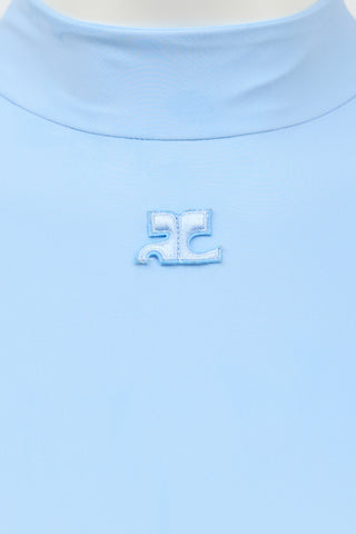 Courrèges Logo Garter Top