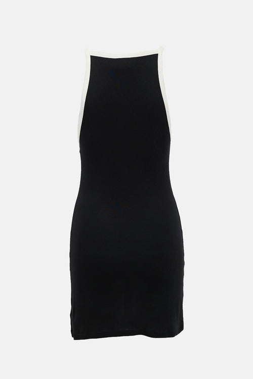 Courrèges Logo Halter Tank Dress