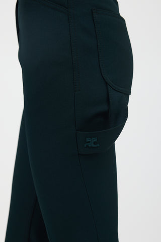 Courrèges Twill Logo Pant