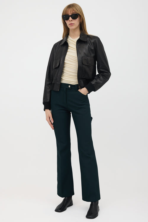 Courrèges Twill Logo Pant