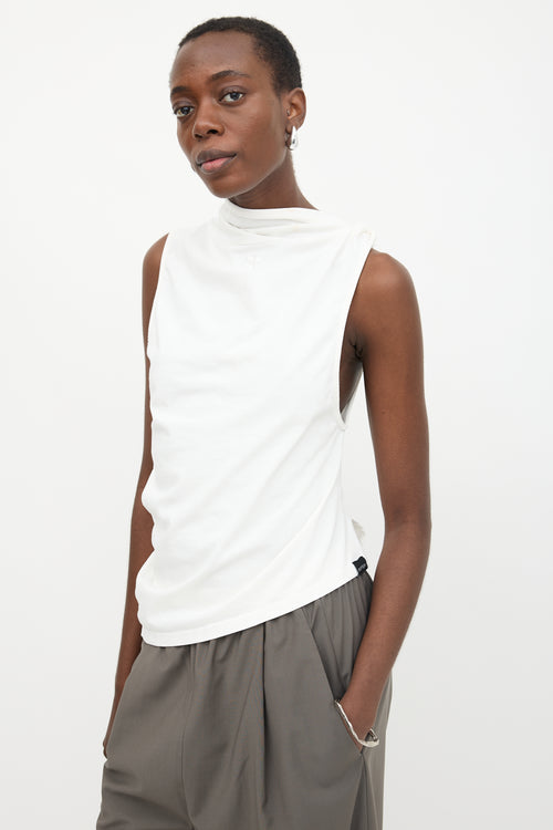 Courrèges Twisted Tank Top