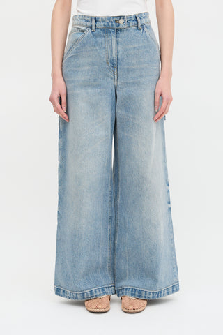Courrèges Wide Leg Jeans