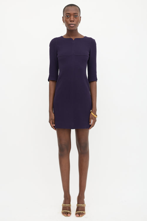 Courrèges Wool Mini Dress