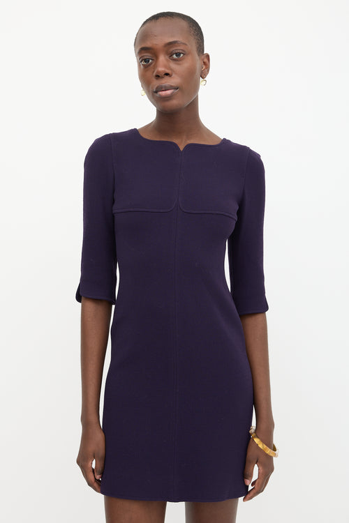 Courrèges Wool Mini Dress